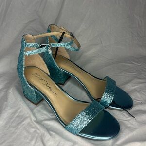 Blue by Betsey Johnson "Mari" Heeled Sandals 6M